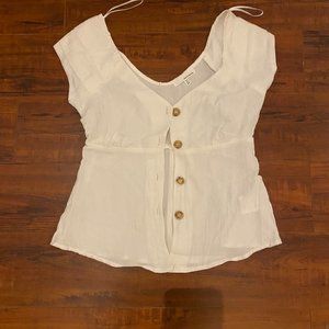 june & hudson NWOT top
